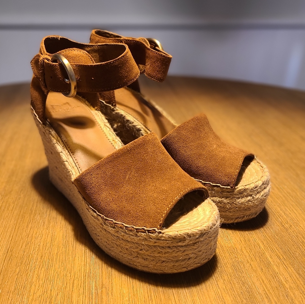 Marc Fisher Aleda platform wedge sandals